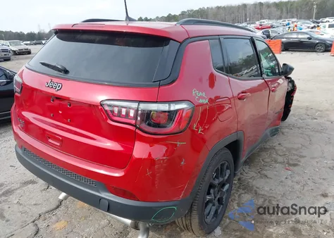 2026 Jeep Compass Latitude Altitude z USA, uszkodzony, nr VIN 3C4NJDBN0TT162267